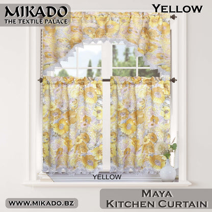 Maya Kitchen Curtain Set