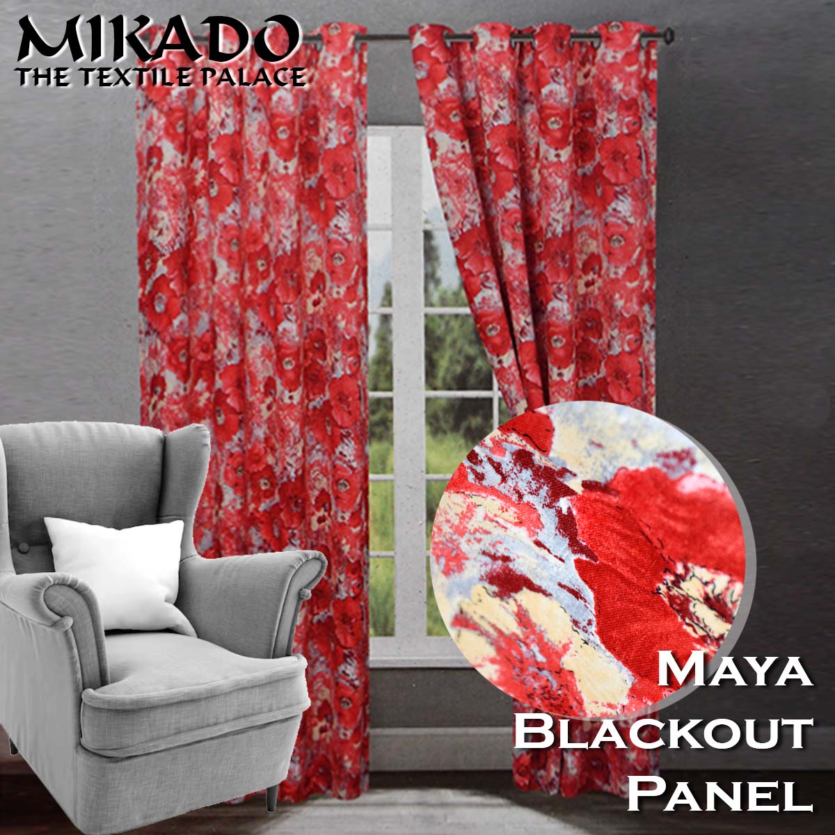 Maya Blackout Panel