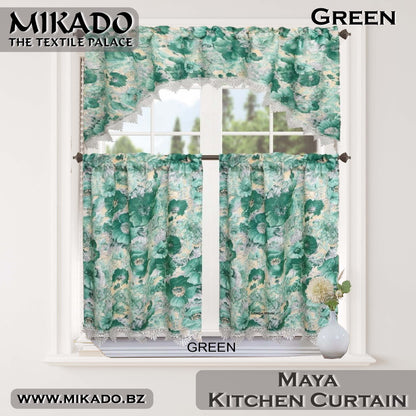 Maya Kitchen Curtain Set