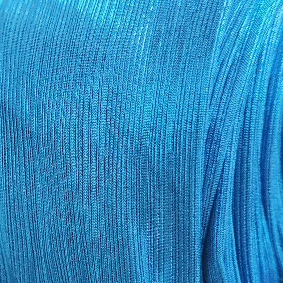 Silky Metallic Striped Carnival Fabric