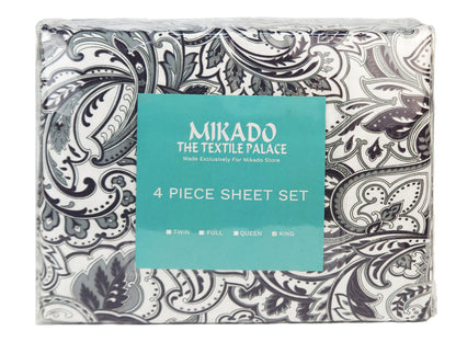 Mikado Bed Sheet Set (3 piece)