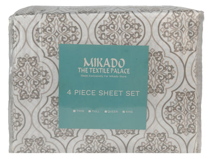 Mikado Bed Sheet Set (3 piece)