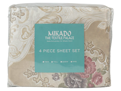 Mikado Bed Sheet Set (3 piece)