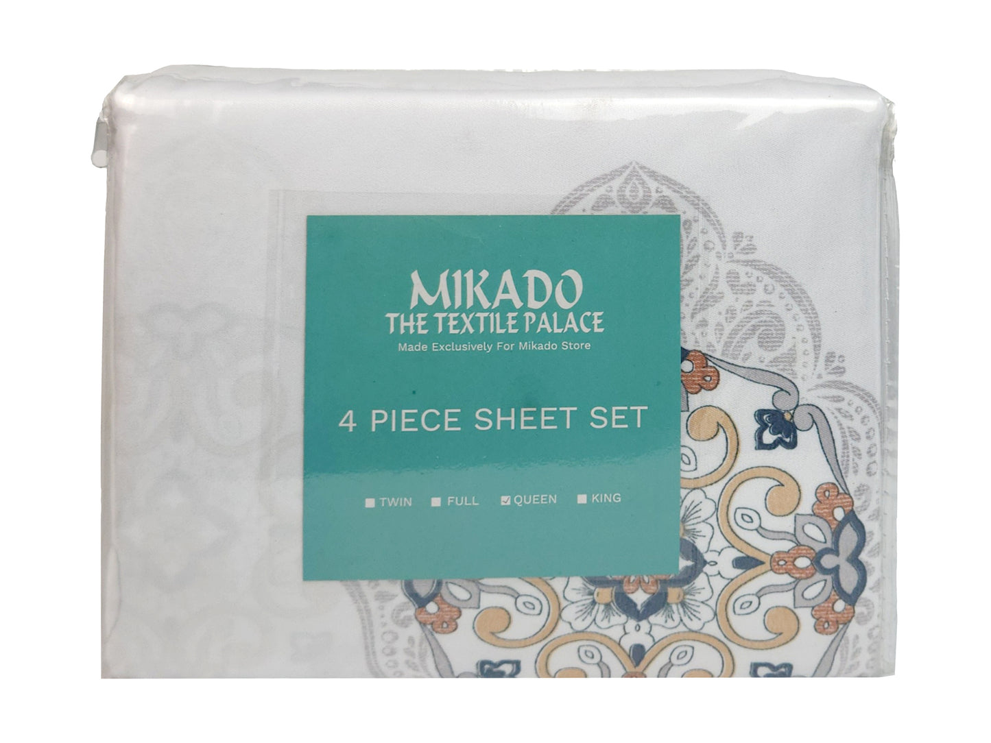 Mikado Bed Sheet Set (3 piece)