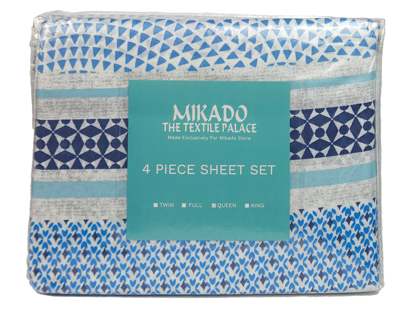 Mikado Bed Sheet Set (3 piece)