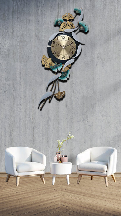 Silent Metal Wall Clock