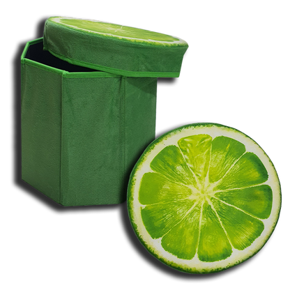 Foldable Ottoman Storage Box - Octagon