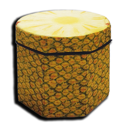 Foldable Ottoman Storage Box - Octagon