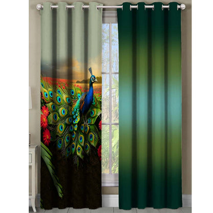 Peacock [Reversible or 2 Piece Set] Blackout Panel