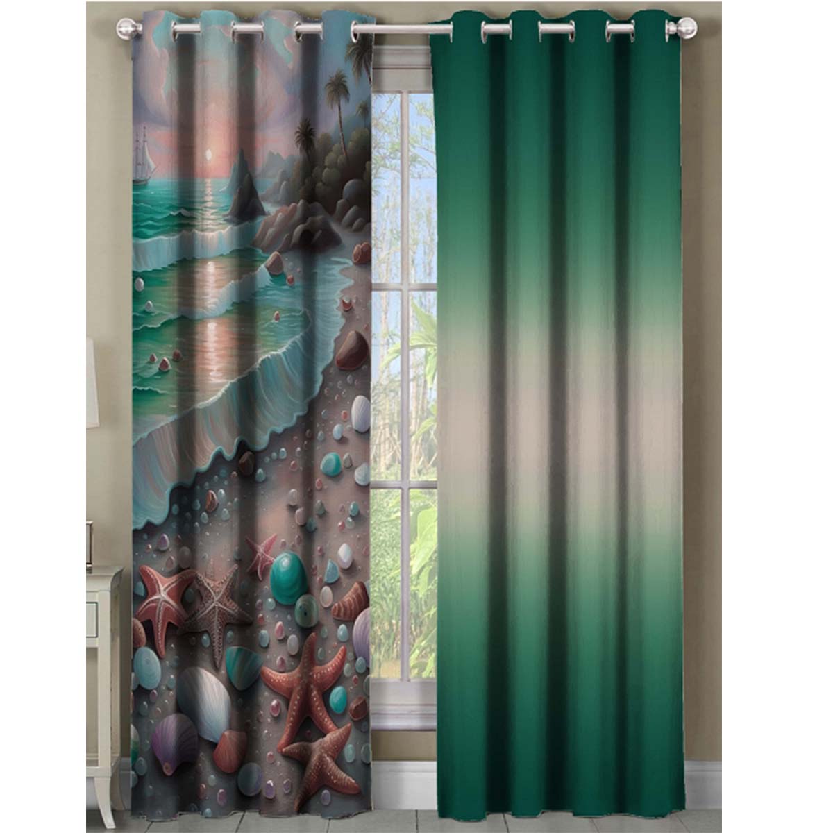 Beach [Reversible] Blackout Panel [P23]