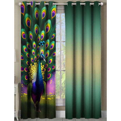 Peacock [Reversible or 2 Piece Set] Blackout Panel