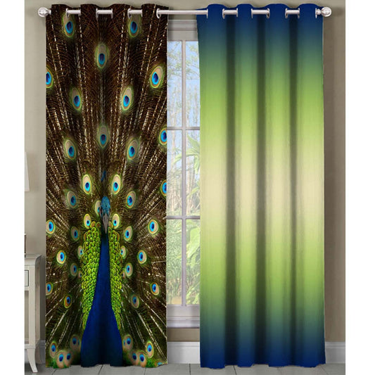 Peacock [Reversible or 2 Piece Set] Blackout Panel