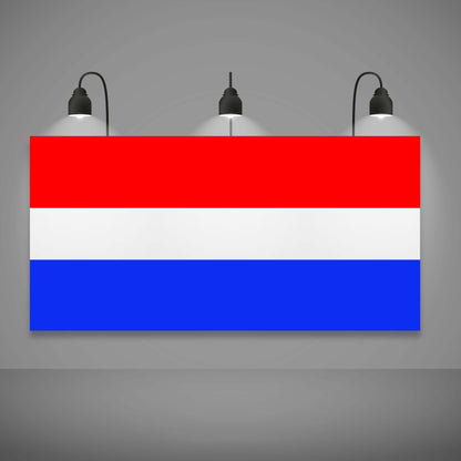 Political Flag Patterned Fabric