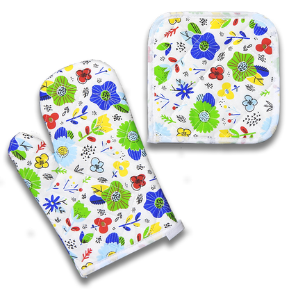 Pot Holder + Oven Mitt (New)