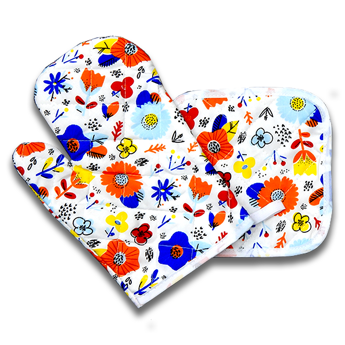 Pot Holder + Oven Mitt (New)