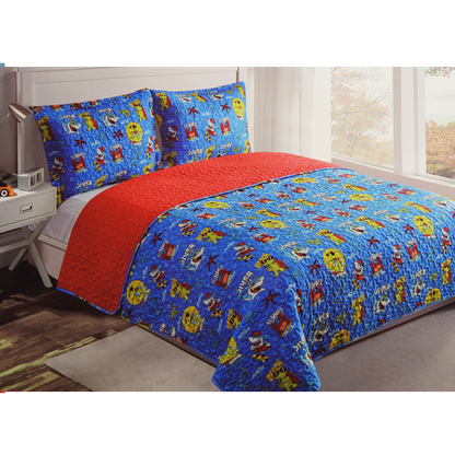 Reversible Quilt Set - Kids