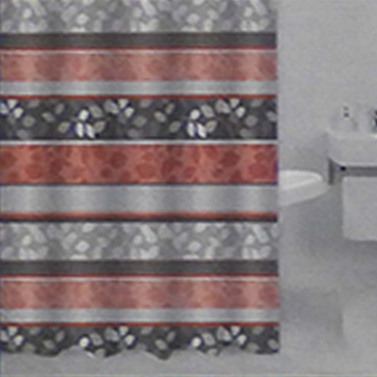 Diamond Printed Shower Curtain