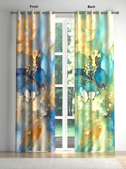 Crystal Garden Reversible Blackout Panel