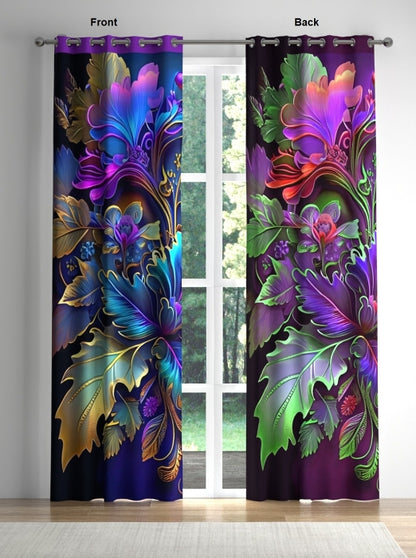 Crystal Garden Reversible Blackout Panel