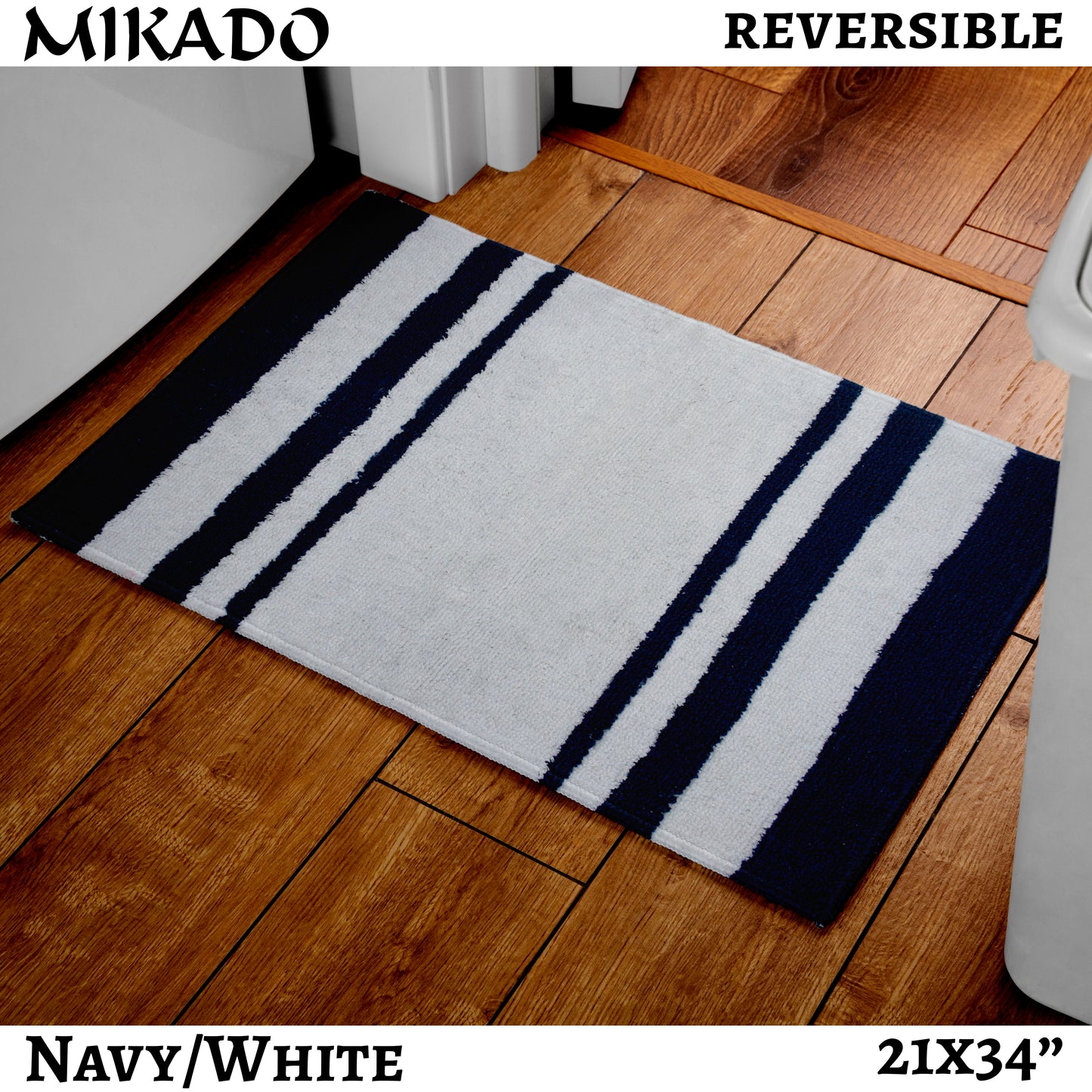 REVERSIBLE BATH RUG