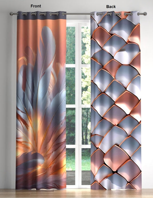Copper Mosaic 🌫️ Reversible Blackout Panel