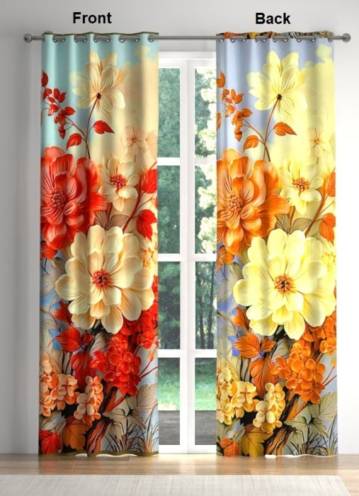 Sunset Meadow 🌼 Reversible Blackout Panel