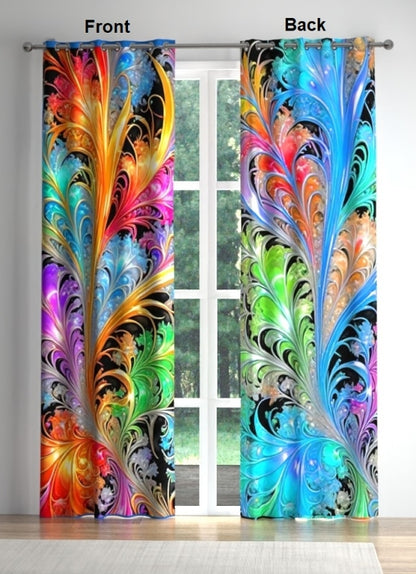 Carnival Swirl 💫 Reversible Blackout Panel