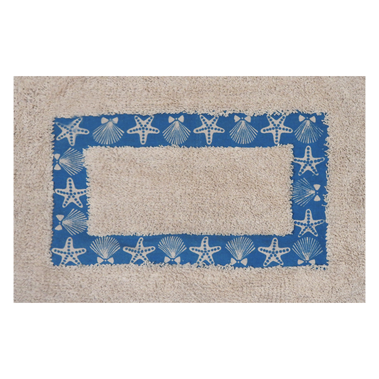 Cotton Floormat | Seashell & Star