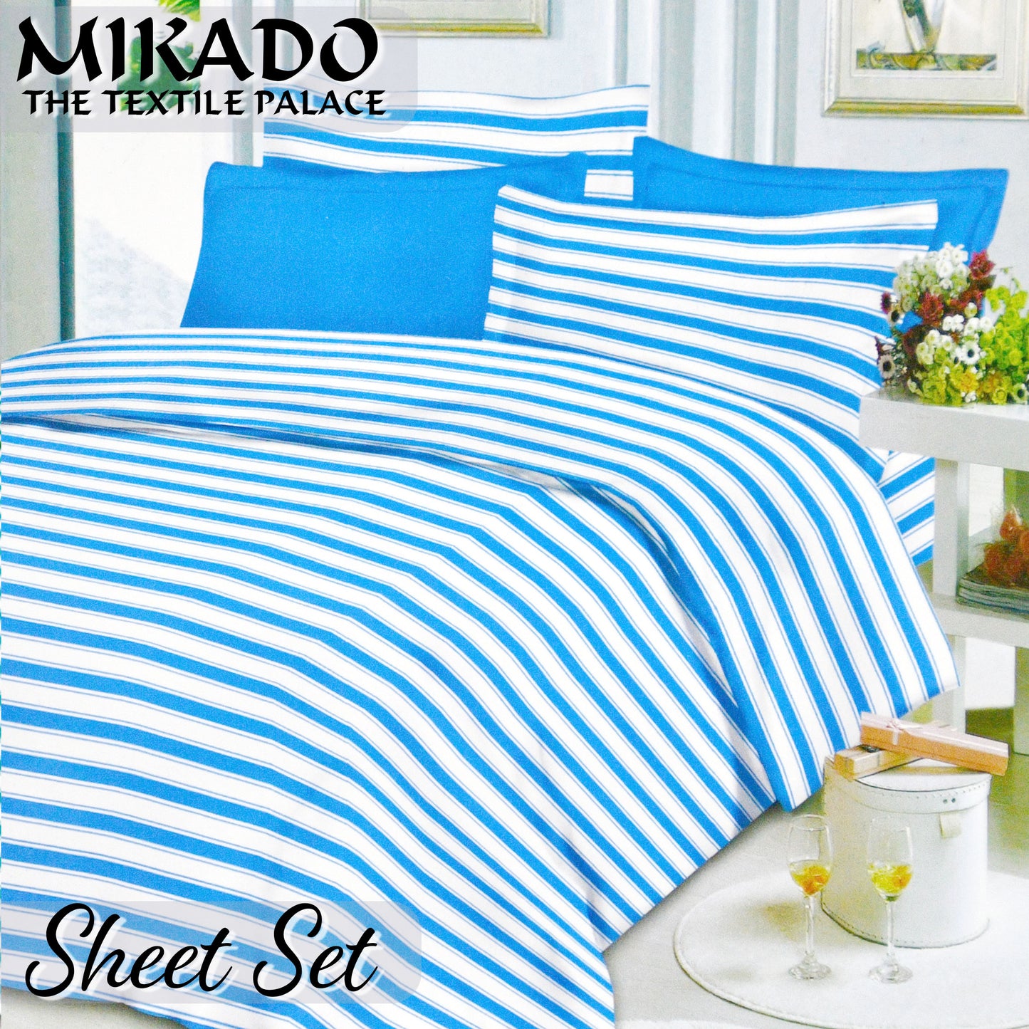 PolkaDot/ Striped Sheet Set