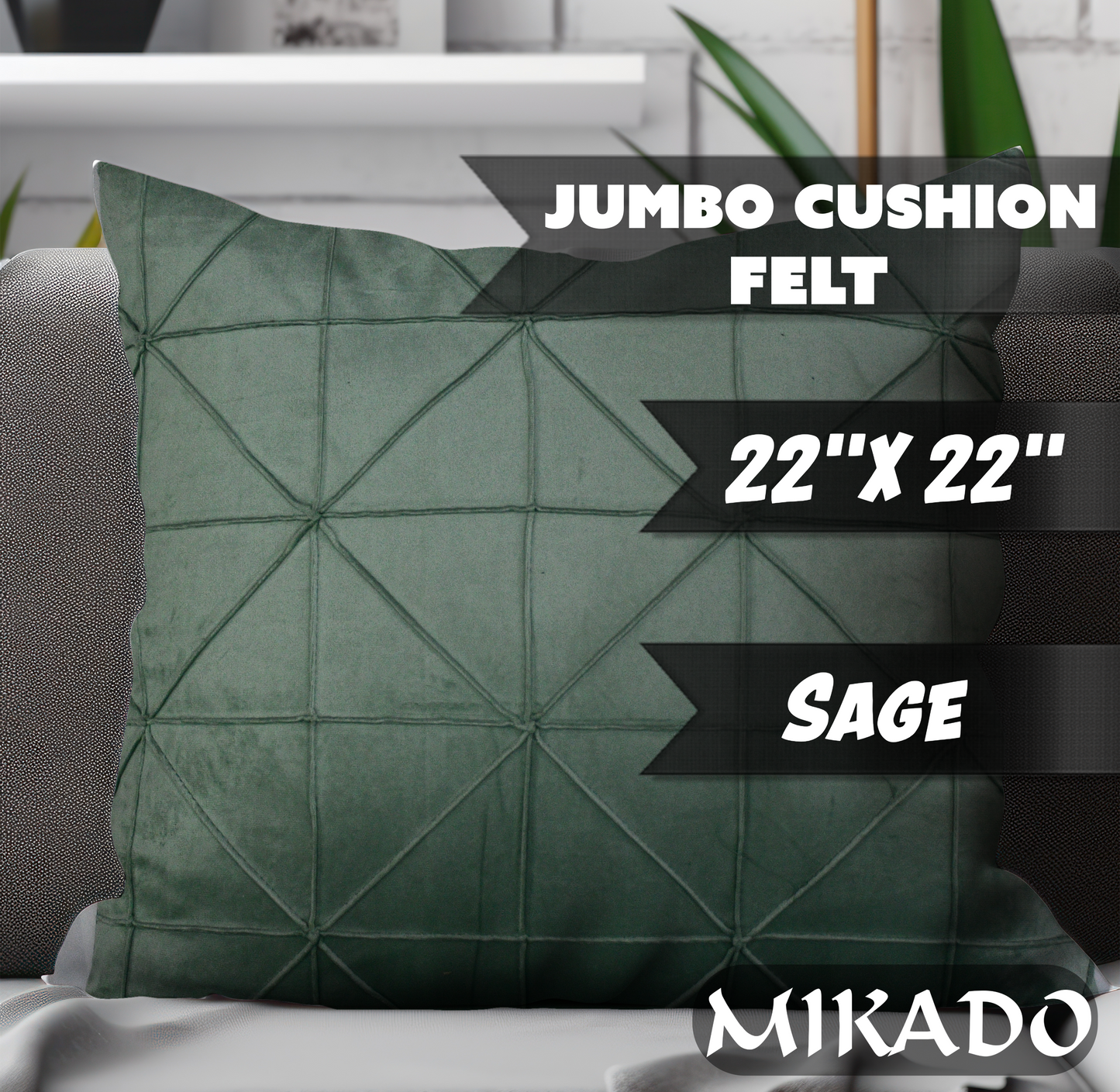 Jumbo Cushion - Felt Edition