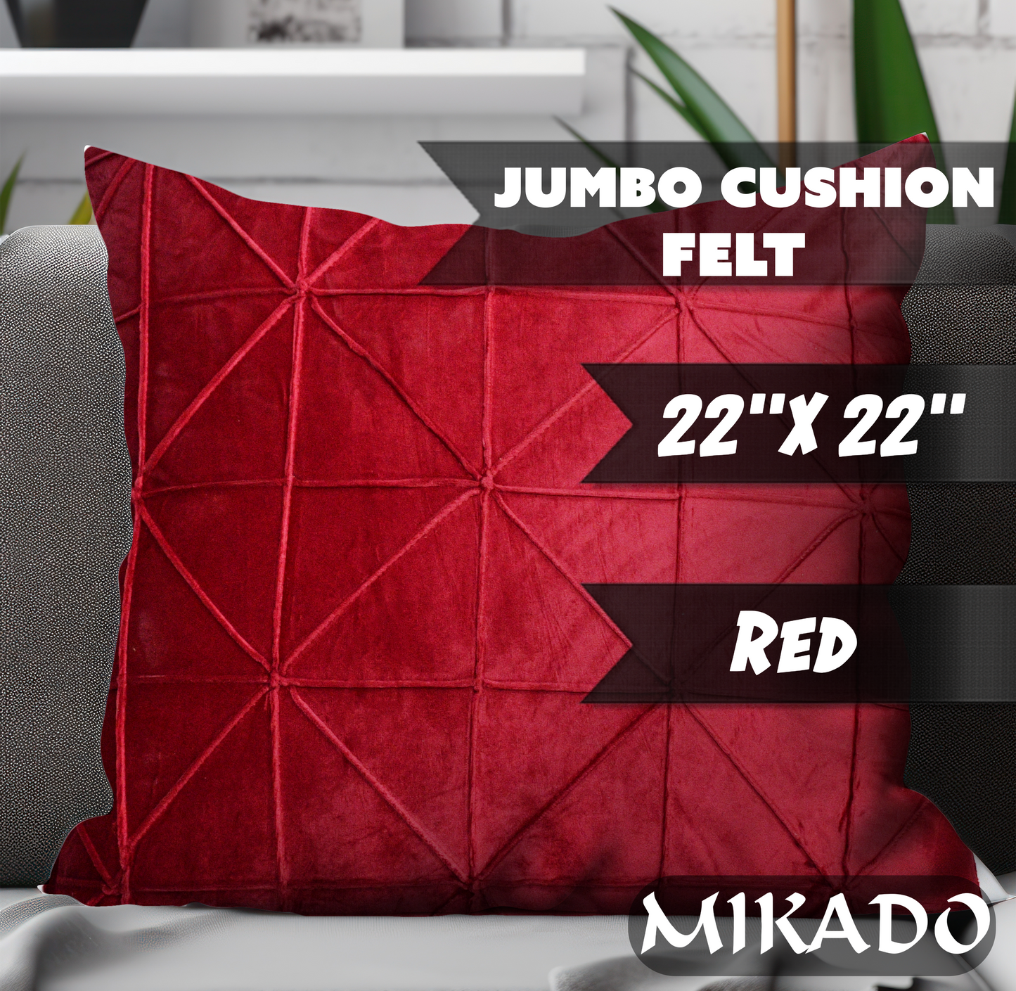 Jumbo Cushion - Felt Edition