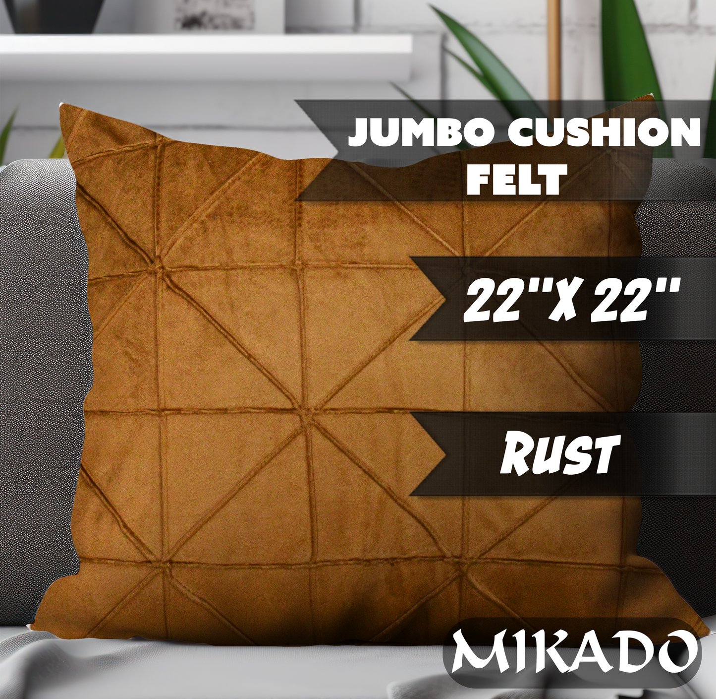 Jumbo Cushion - Felt Edition