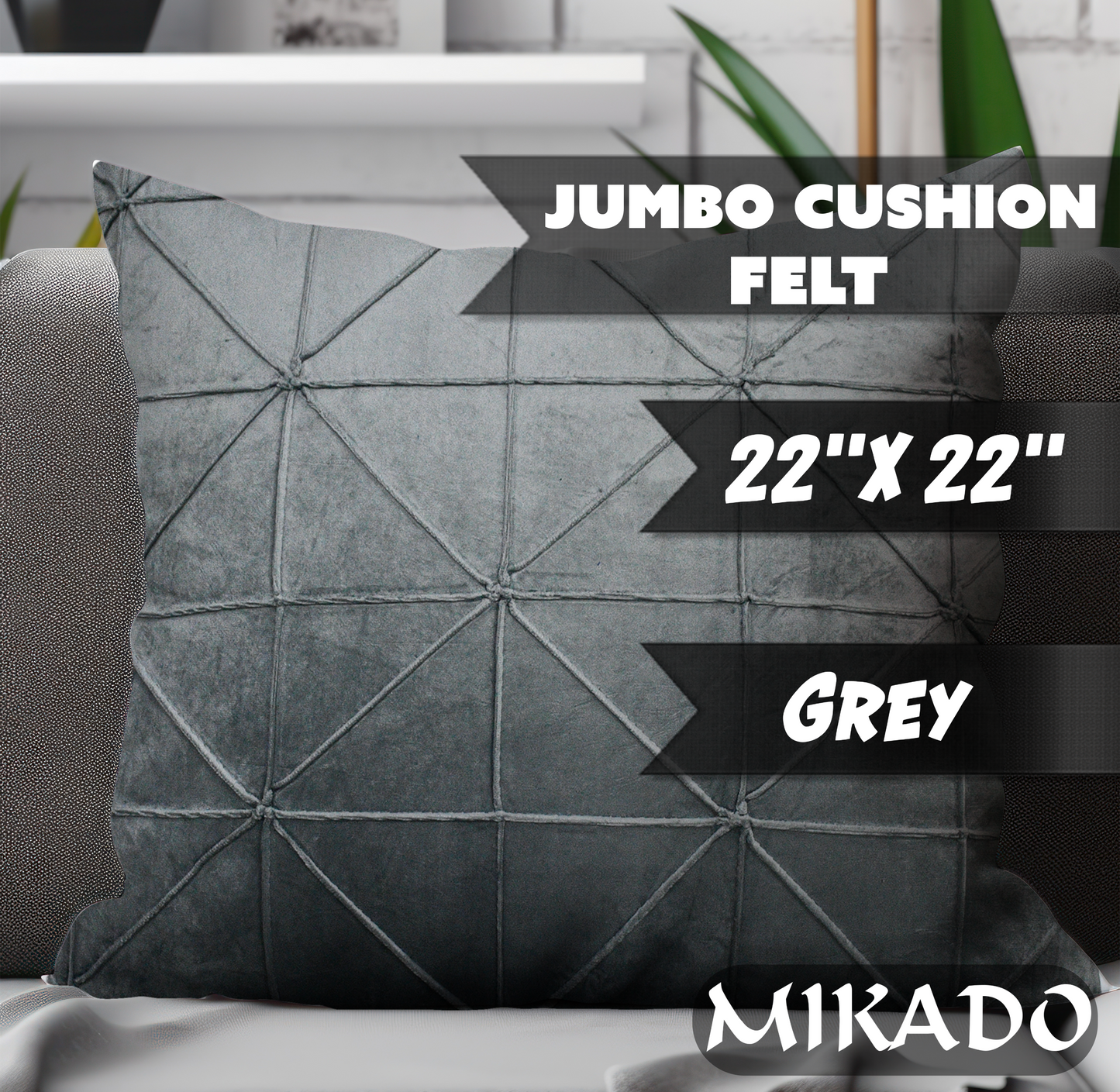 Jumbo Cushion - Felt Edition