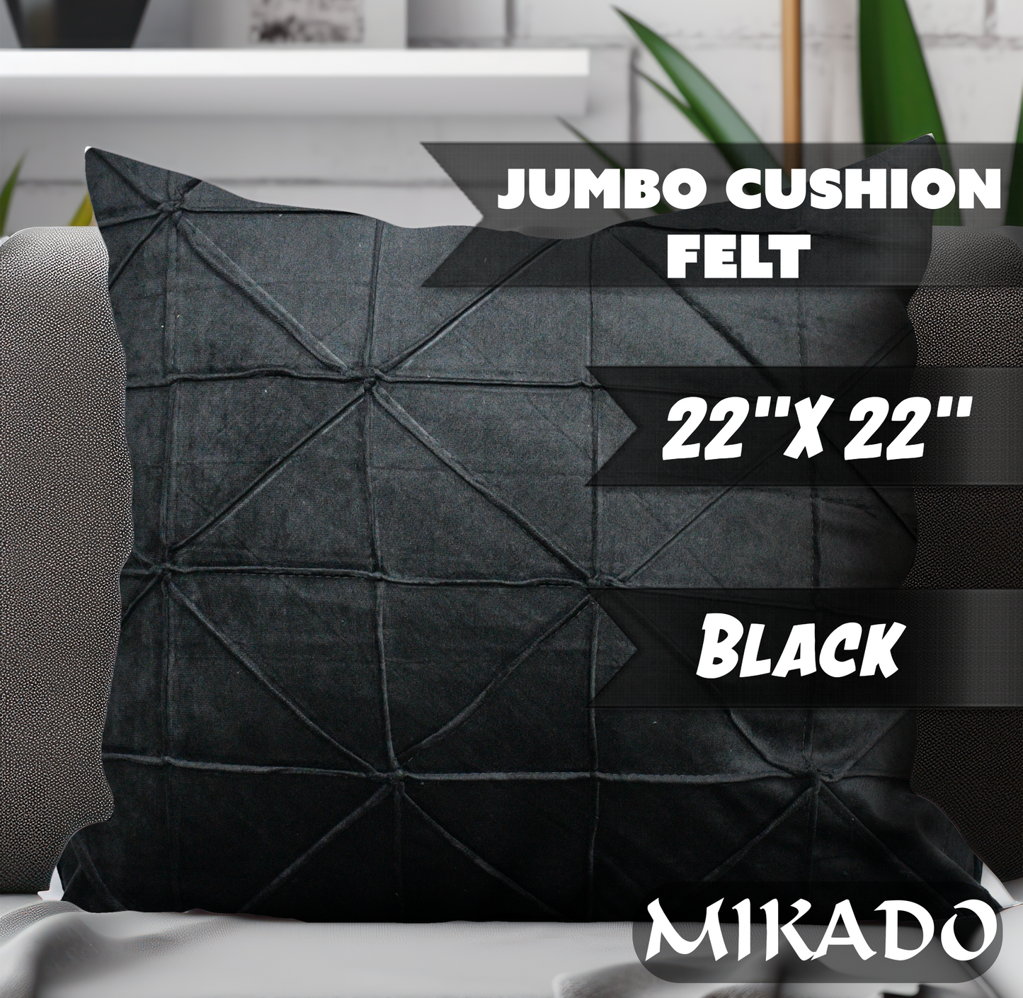 Jumbo Cushion - Felt Edition