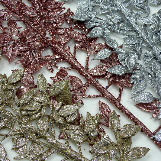 Glittered Fern | Decorative | Floral Accent