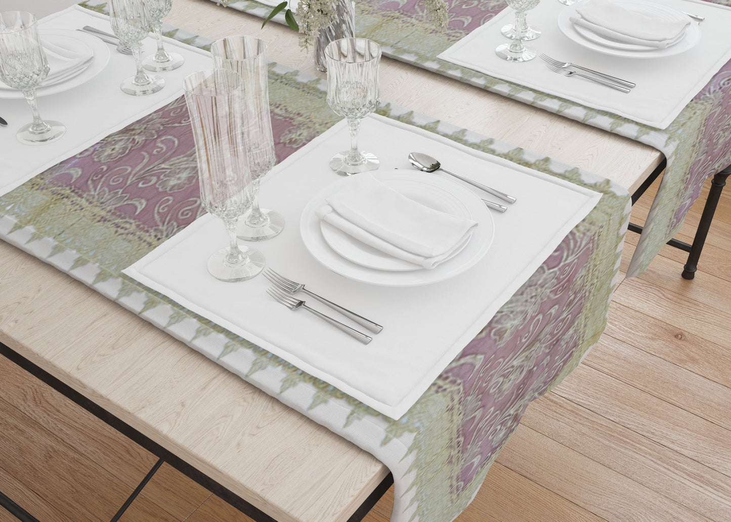 Rasberrie Table Runners