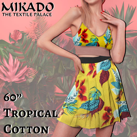 Stretch Tropical Cotton