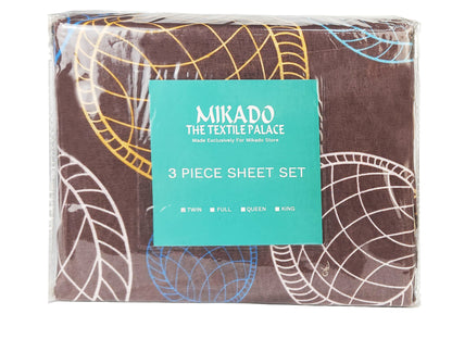 Mikado Bed Sheet Set (3 piece)