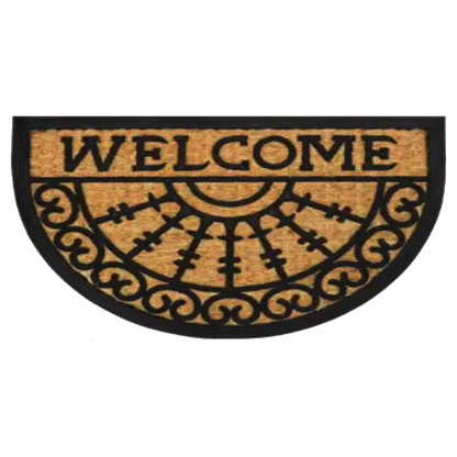 Outdoor Welcome Mat | Semi-Circle