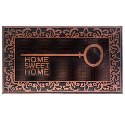Outdoor Welcome Mat | Metallic Finish | Rubber