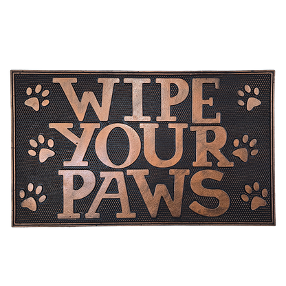 Outdoor Welcome Mat | Metallic Finish | Rubber