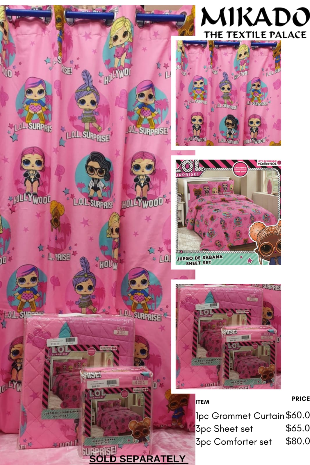 Kids Curtain (Boys & Girls)