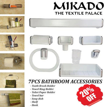 Bathroom Accessory Set (7 piece)