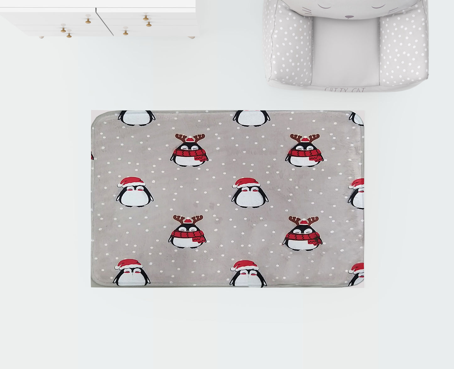 Christmas Bath Rug