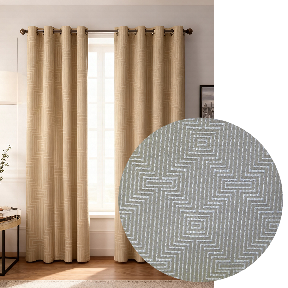 Zaylee Jacquard Panel