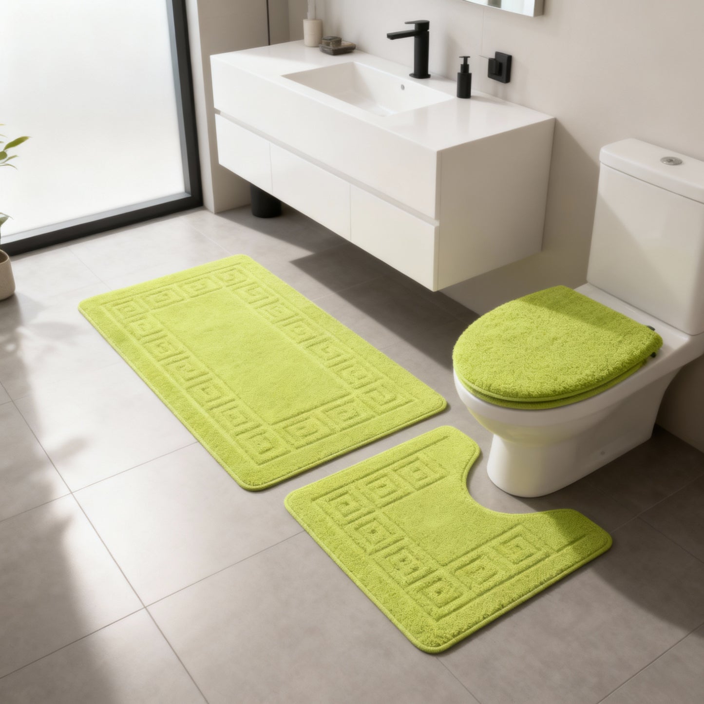 Komfort Bathroom Mats | 3 piece set