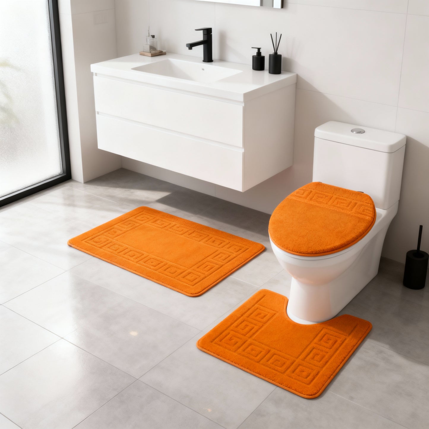 Komfort Bathroom Mats | 3 piece set