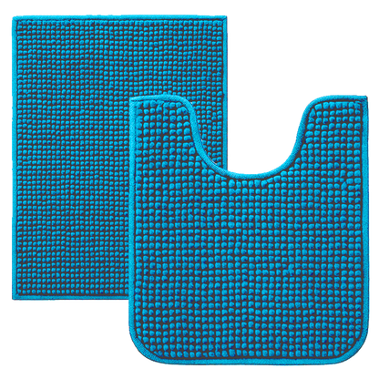 Chenille Bath Mat Set | 2 pieces