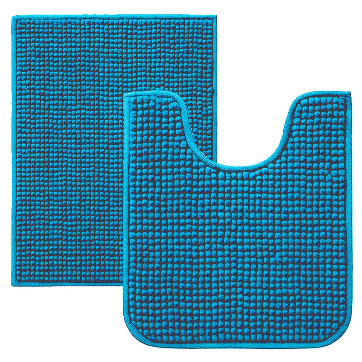 Chenille Bath Mat Set | 2 pieces