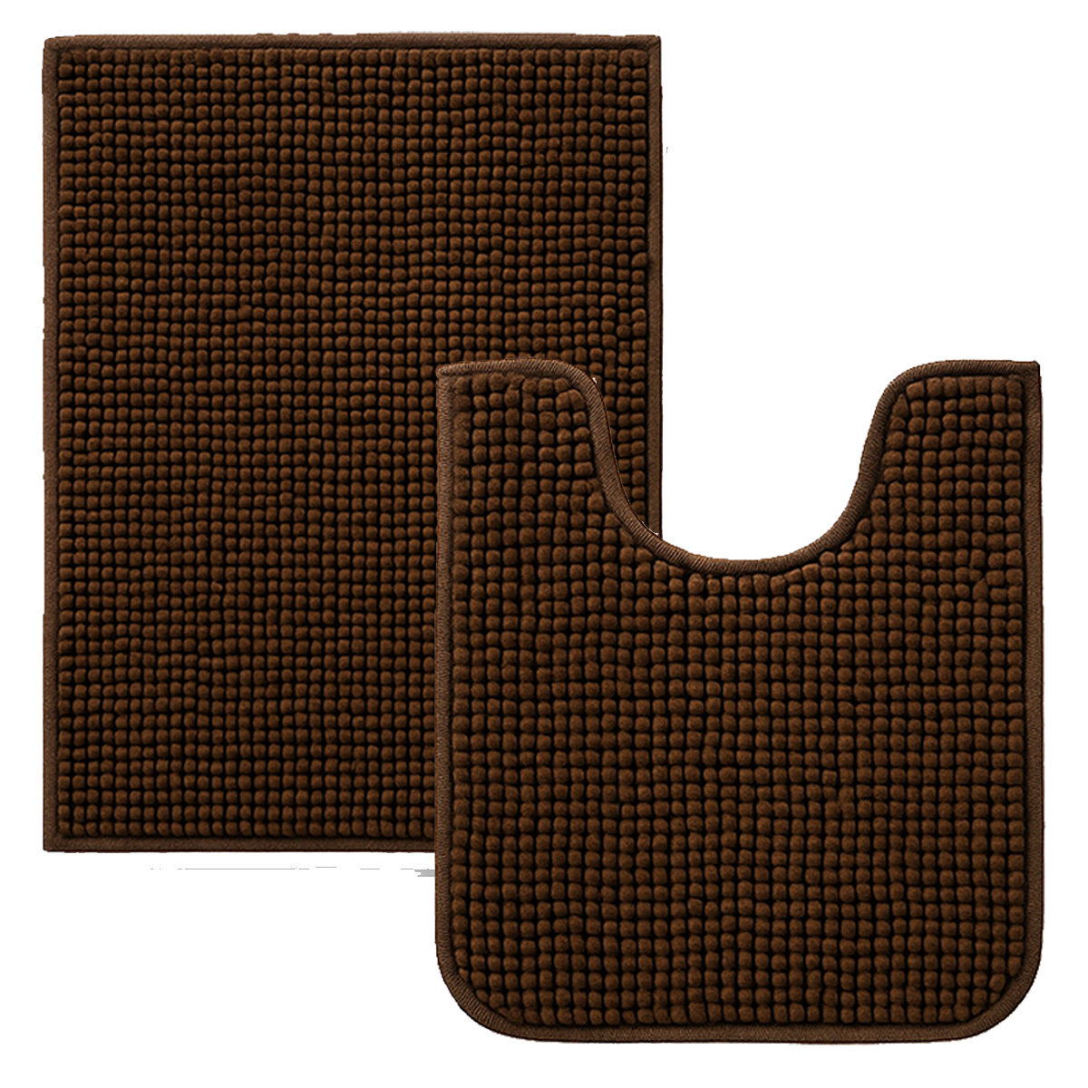 Chenille Bath Mat Set | 2 pieces